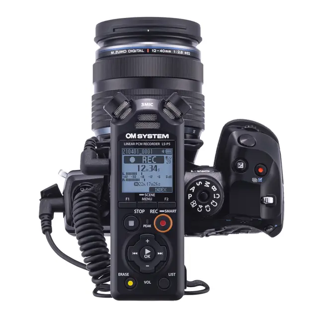OM SYSTEM LS-P5 Opptaker Videographer Kit 