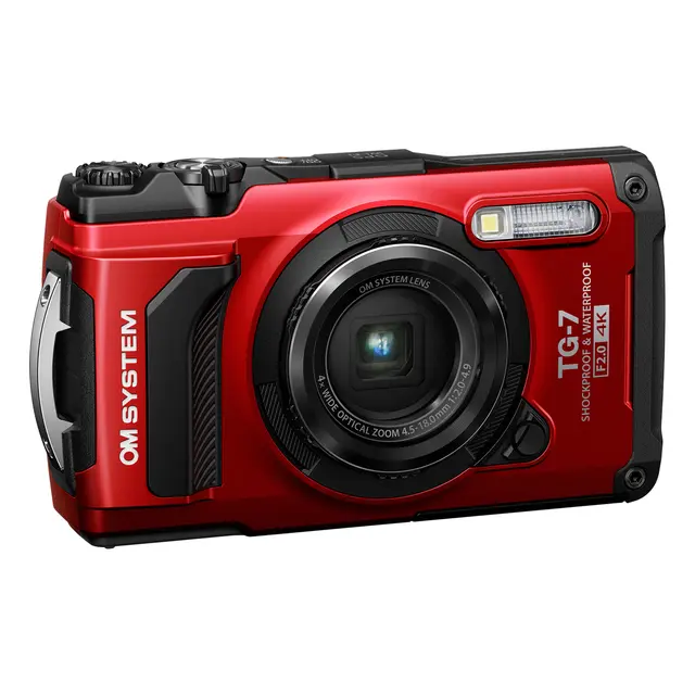 OM System TOUGH TG-7 Red Rød 
