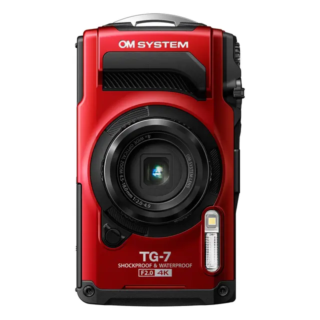 OM System TOUGH TG-7 Red Rød 