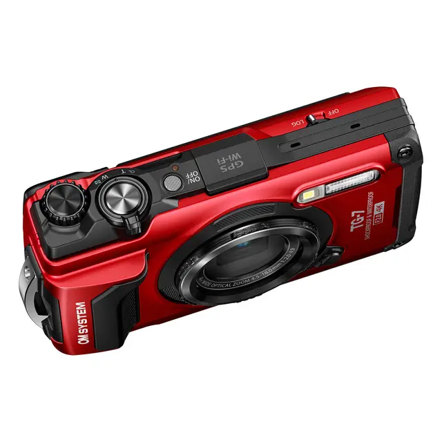 OM System TOUGH TG-7 Red Rød 