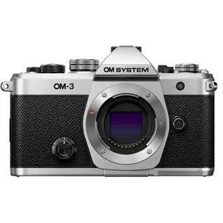 OM SYSTEM OM-3 Kamerahus Sølv Silver