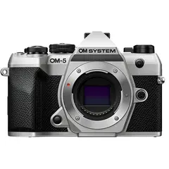 OM SYSTEM OM-5 II Kamerahus Sølv Silver