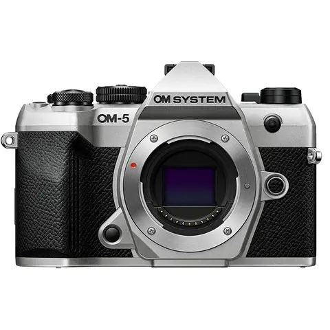 OM SYSTEM OM-5 II Kamerahus Sølv Silver