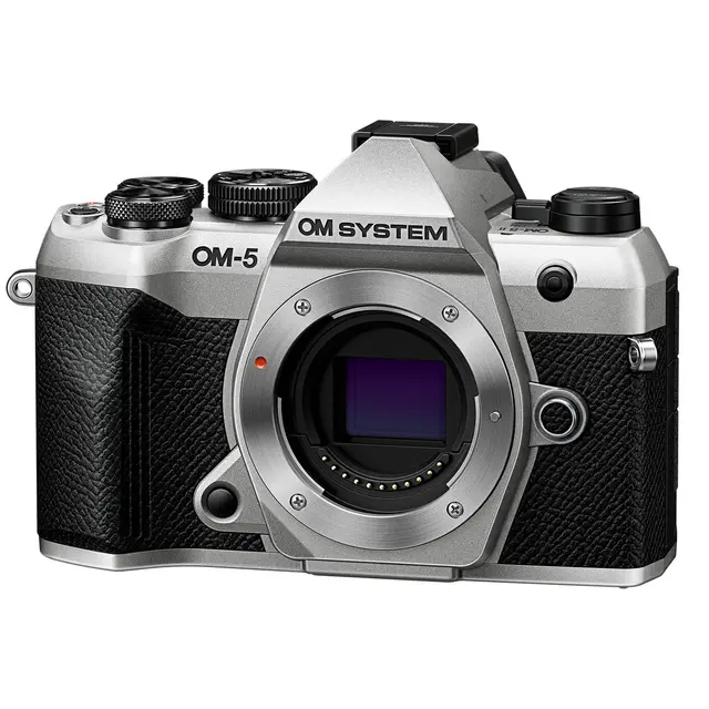 OM SYSTEM OM-5 II Kamerahus Sølv Silver 