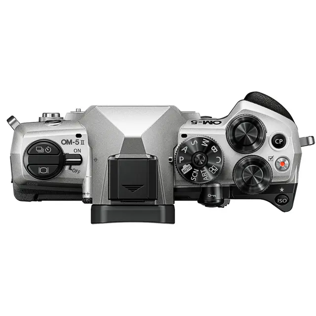OM SYSTEM OM-5 II Kamerahus Sølv Silver 