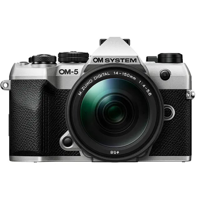 OM SYSTEM OM-5 II m/14-150mm f/4-5.6 II Silver 