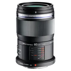 OM SYSTEM M.Zuiko ED 60mm f/2.8 Black