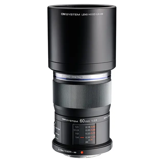 OM SYSTEM M.Zuiko ED 60mm f/2.8 Black 