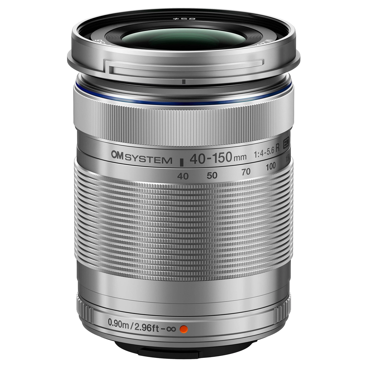 OM SYSTEM M.Zuiko ED 40-150mm f/4.0-5.6R Silver