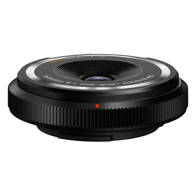 OM SYSTEM Body Cap 9mm f/8.0 Fisheye Black 