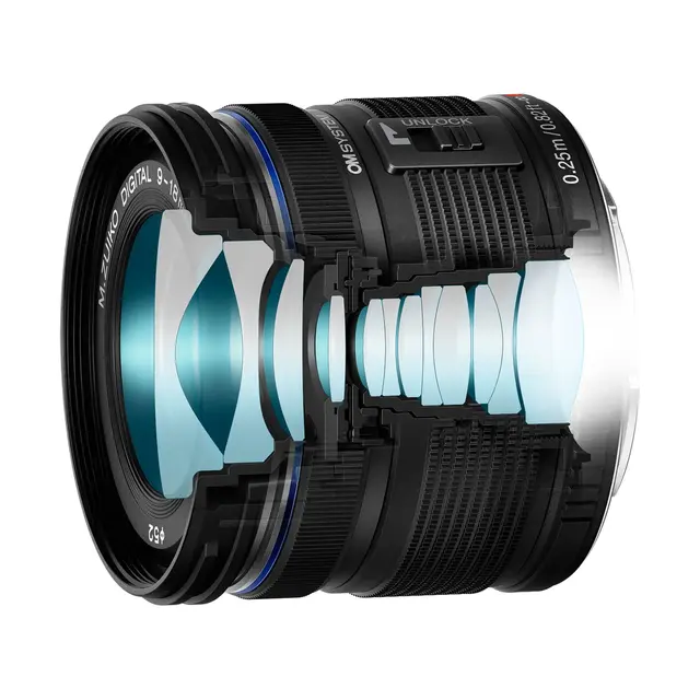 OM System M.Zuiko Digital 9-18mm f/4.0-5.6 II 