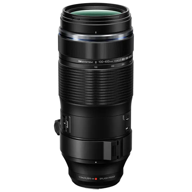 OM SYSTEM ED 100-400mm f/5.0-6.3 IS II Black 