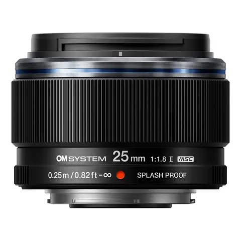 OM SYSTEM M.Zuiko ED 25mm f/1.8 II Black