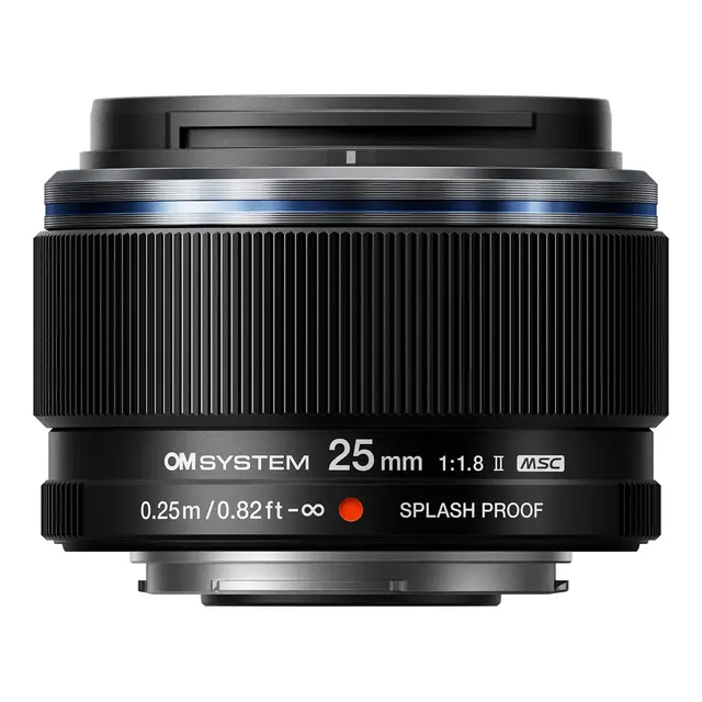 OM SYSTEM M.Zuiko ED 25mm f/1.8 II Black 