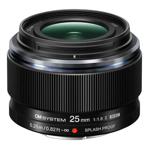 OM SYSTEM M.Zuiko ED 25mm f/1.8 II Black