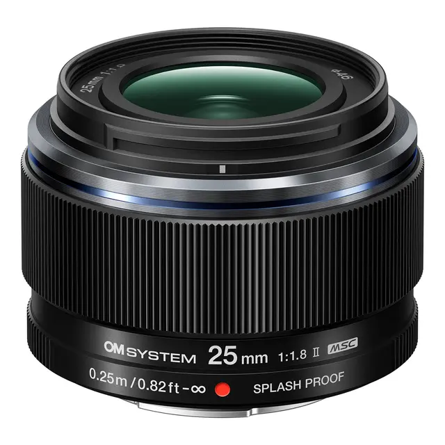 OM SYSTEM M.Zuiko ED 25mm f/1.8 II Black 