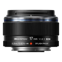 OM SYSTEM M.Zuiko ED 17mm f/1.8 II Black