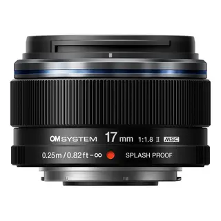 OM SYSTEM M.Zuiko ED 17mm f/1.8 II Black