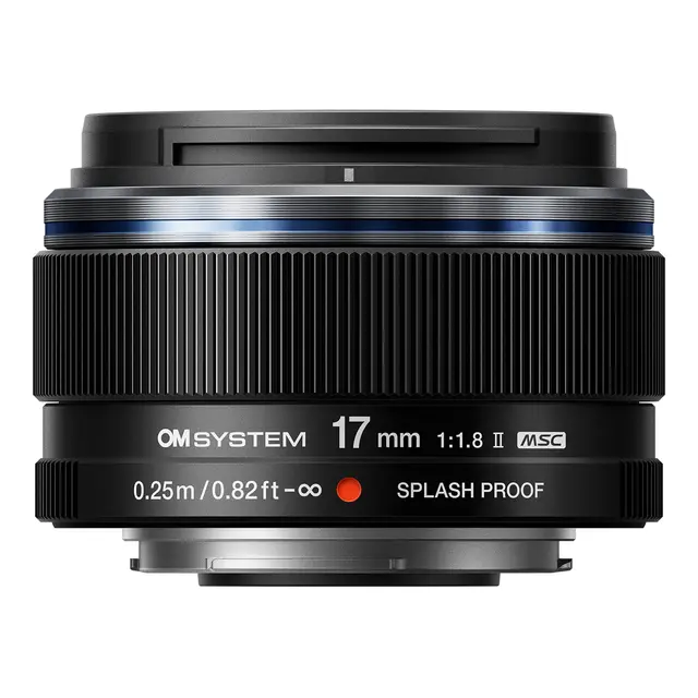 OM SYSTEM M.Zuiko ED 17mm f/1.8 II Black 