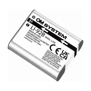 OM SYSTEM LI-92B Lithium Ion Battery for TG-7/6/5/4/3- TG-Tracker, DS-9500