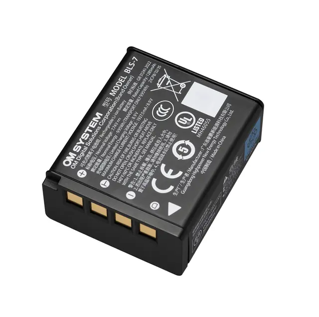 OM SYSTEM BLS-7 Li-ion Battery For OM SYSTEM PEN 