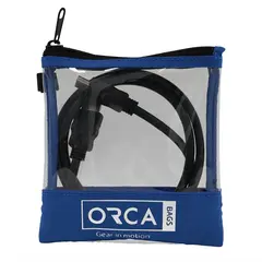 Orca OR-180 Transparent Pouch Set 4 stk Gjennomsiktige poser