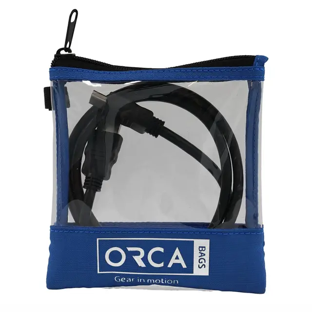 Orca OR-180 Transparent Pouch Set 4 stk Gjennomsiktige poser 