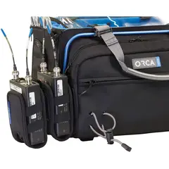 Orca Double Wireless Pouch OR-39 Holder til 2x Tr&#229;dl&#248;se mottagere