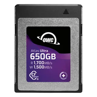 OWC CFexpress Atlas Ultra 650GB Type B. R1700/W1500
