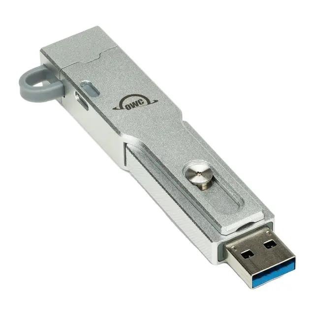 OWC Envoy Pro Mini Thumbdrive 1TB 1TB SSD Minnepinne. USB A og USB C 