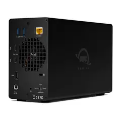 OWC Gemini Thunderbolt Dock &amp; Dual-Drive External Storage w/3.5” Sata HDD 4TB