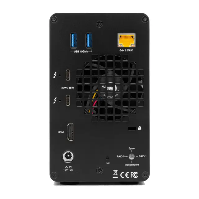 OWC Gemini Thunderbolt Dock & Dual-Drive External Storage w/3.5” Sata HDD 4TB 