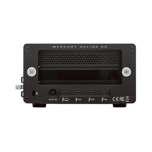 OWC Mercury Helios 5S Thunderbolt 5 PCIe and Connectivity Expansion Solution 