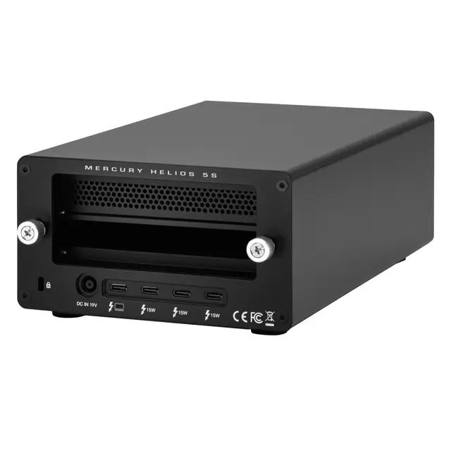 OWC Mercury Helios 5S Thunderbolt 5 PCIe and Connectivity Expansion Solution 