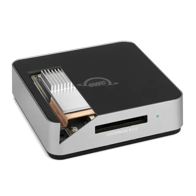 OWC Atlas CFexpress 4.0 Type A & B Kortleser m/USB4, Thunderbolt 4 og USB-C 