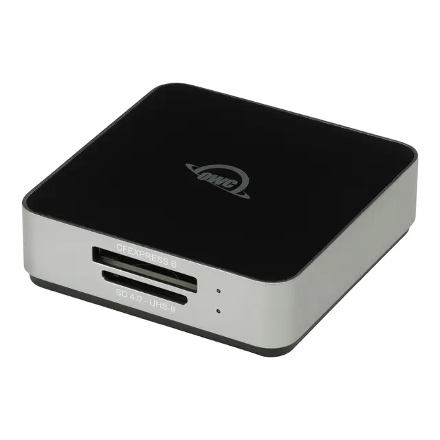 OWC Kortleser Atlas USB-C Dual-Slot CFexpress Type B og SDXC UHS-II 
