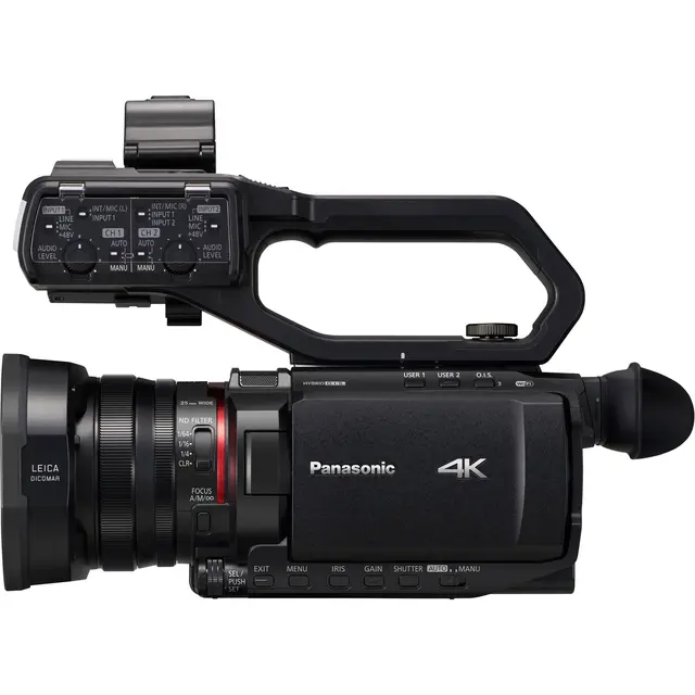 Panasonic HC-X2000 UHD 4K 3G-SDI/HDMI Pro Camcorder med 24x Zoom 