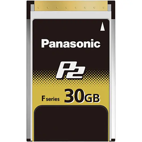 Panasonic P2 Card F-Series 30 Gb 30Gb Minnekort 