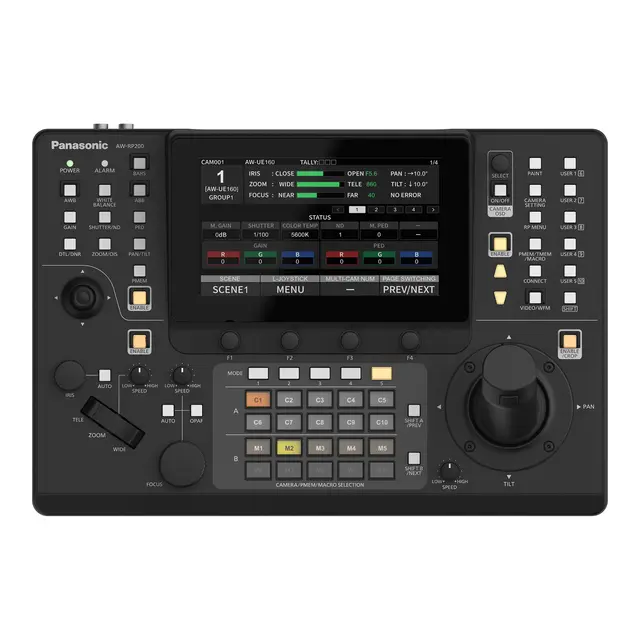 Panasonic AW-RP200GJ Control Panel Remote PTZ Camera Controller 