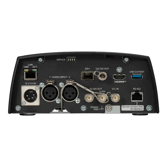 Panasonic AW-UE160K PTZ Sort 4K kamera med HDMI og SDI 