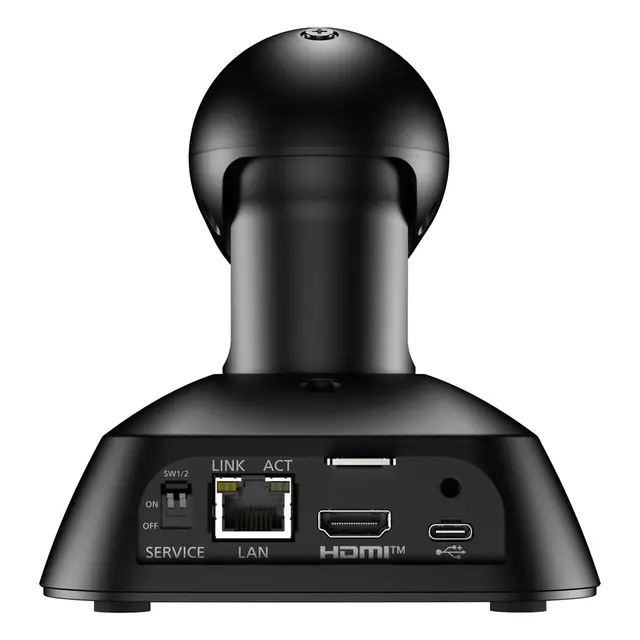 Panasonic AW-UE5KG 4K Ultra-Wide ePTZ Kompakt 4K ePTZ-kamera med 121° synsfelt 