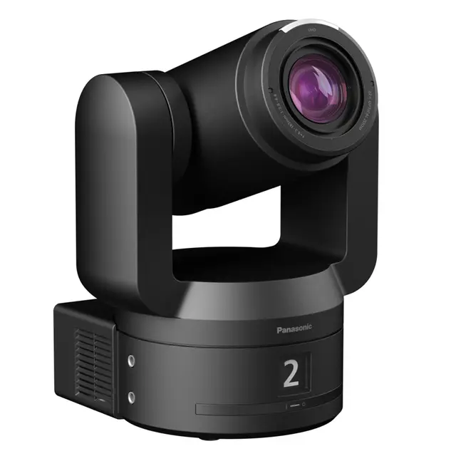 Panasonic AW-UER210 5K PTZ Camera 22x Optical Zoom. Roll Model. Black 