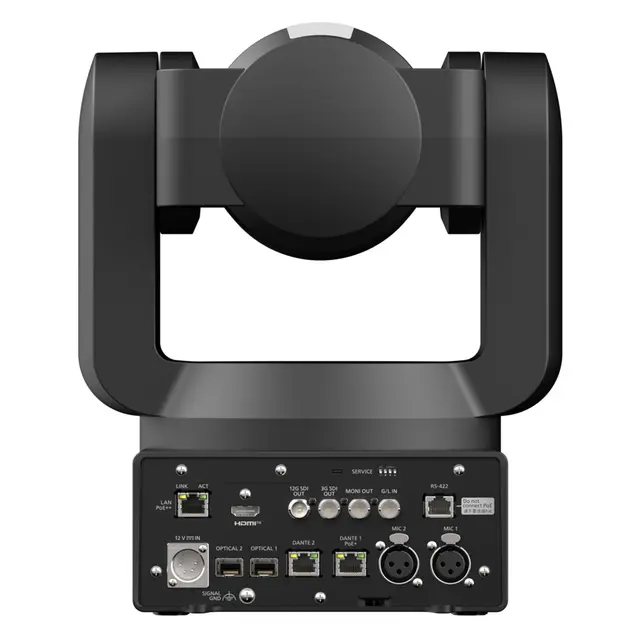 Panasonic AW-UER210 5K PTZ Camera 22x Optical Zoom. Roll Model. Black 