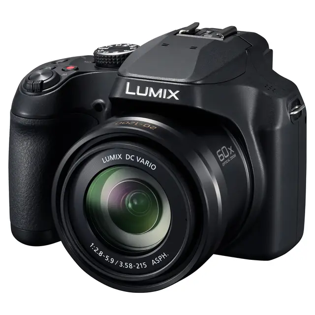 Panasonic Lumix FZ82D 60x Optisk Zoom. 20-1200mm 