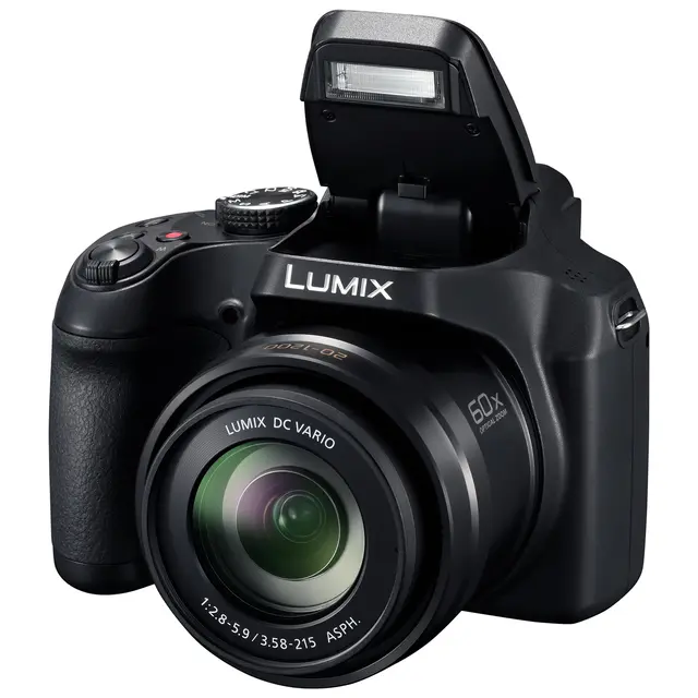 Panasonic Lumix FZ82D 60x Optisk Zoom. 20-1200mm 