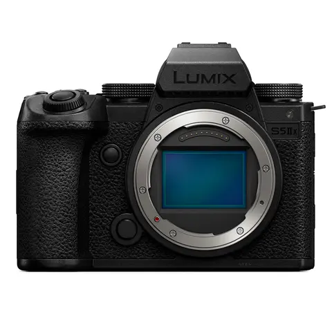 Panasonic Lumix S5 IIx Kamerahus 24,2 MP. Fasehybrid autofokus. Aktiv IS