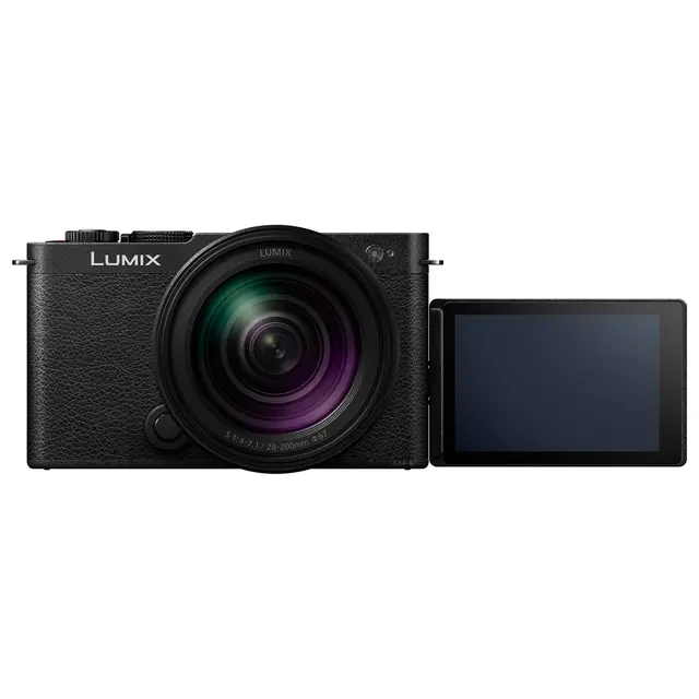 Panasonic Lumix S9 Jet Black Kit Med 28-200mm f/4-7.1 Macro 