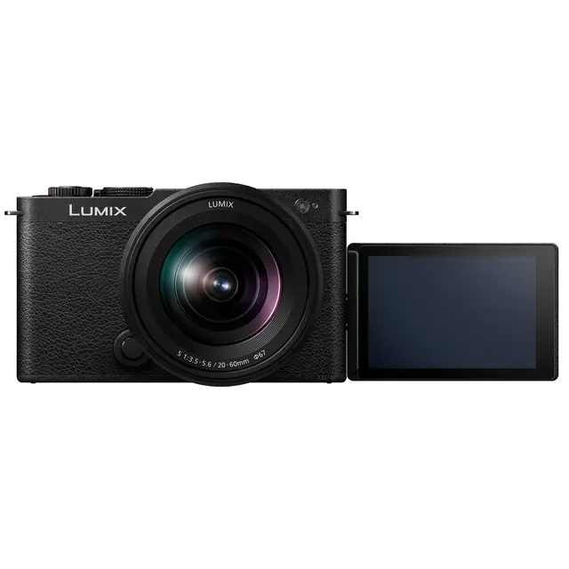 Panasonic Lumix S9 Jet Black Kit Med 20-60mm f/3.5-5.6 