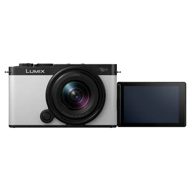 Panasonic Lumix S9 Smokey White Kit Med Lumix S 18-40mm f/4.5-6.3 