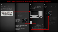 Panasonic Lumix S1 Upgrade Software Key DMW-SFU2 V-LOG